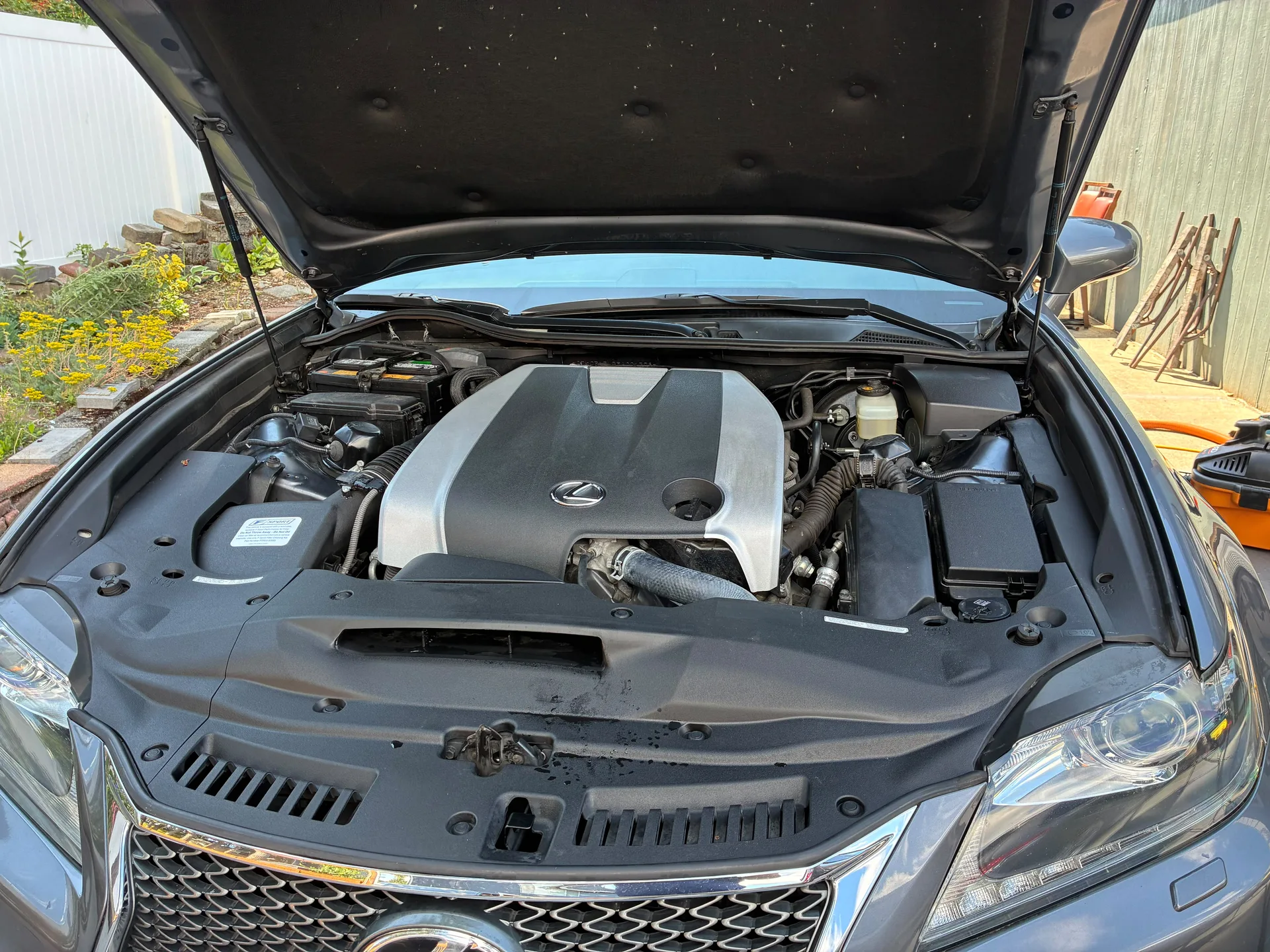 Engine Bay Detailing - Victors Mobile Detail Add-on Service Seattle