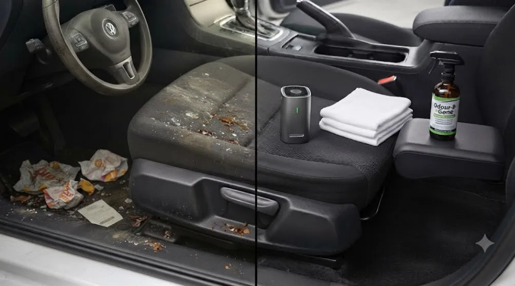 Odor Removal & Ozone - Victors Mobile Detail Add-on Service Seattle